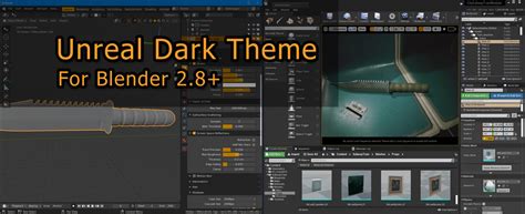 Blender Unreal Dark Theme