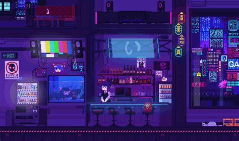 Steam 社群 :: VA-11 Hall-A: Cyberpunk Bartender Action Wallpaper Animes, Desktop Wallpaper Art ...