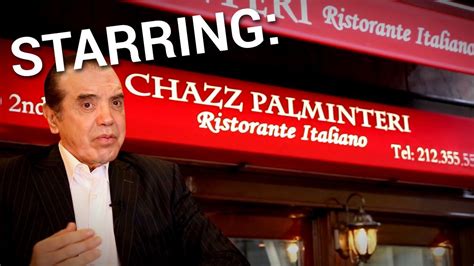 Actor Chazz Palminteri Opens Italian Restaurant - NY Dining Spotlight | Italian restaurant, A ...