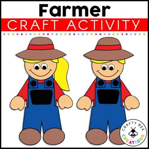 Farmer Craft | Farm Animal Crafts | Farm Activities | Old MacDonald Had a Farm | Made By Teachers