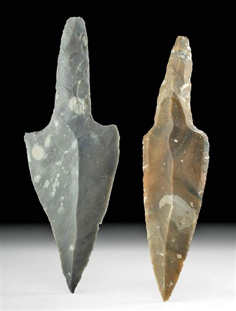 Huge Maya Knapped Chert Ceremonial Daggers (#0153) on Jan 08, 2023 | Artemis Gallery in CO