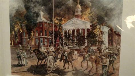 The Burning of Chambersburg, PA Chambersburg Pa, Civil War Artwork ...