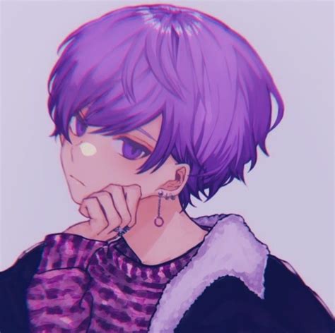 Aesthetic Anime Character Purple | Images and Photos finder