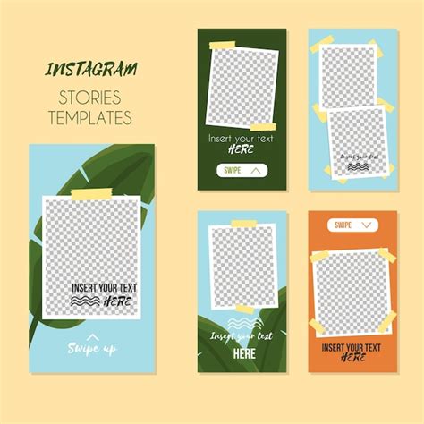 Free Vector | Instagram stories template