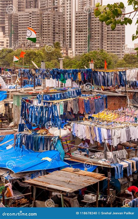 Dhobi Ghat at Mumbai editorial image. Image of washing - 118678240