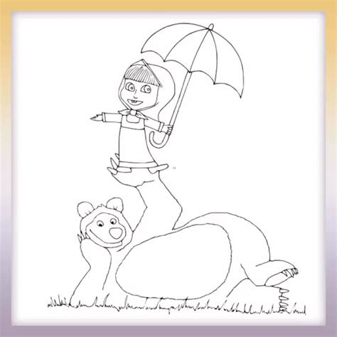 53 Coloring Pages Masha And The Bear Latest Free - Coloring Pages Printable