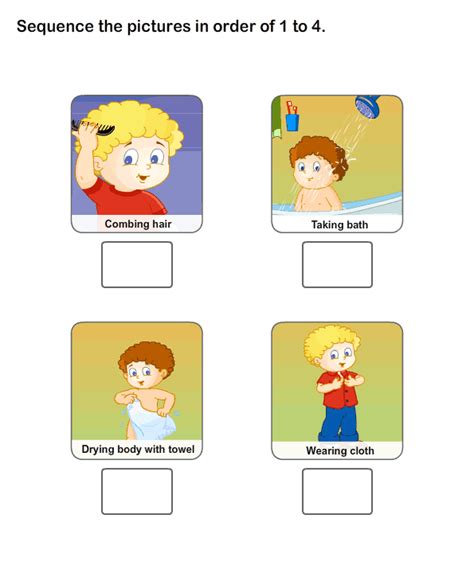 Practice New Personal Hygiene Worksheets , Printable Worksheets For Children to Learn , Pract ...