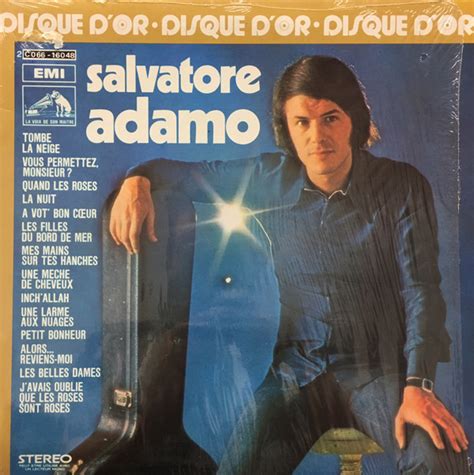 Salvatore Adamo* - Le Disque D'Or De Salvatore Adamo (1973, Vinyl) | Discogs