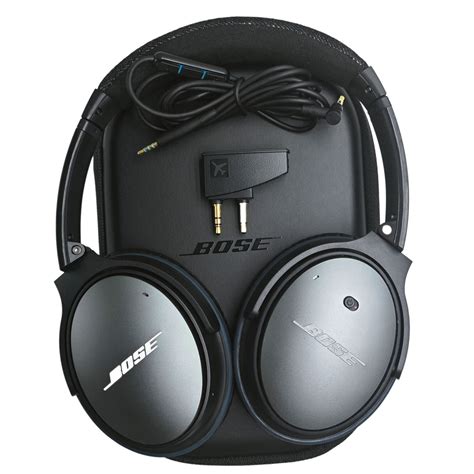 Bose QuietComfort 25 QC25 Wired 3.5mm Acoustic Noise Cancelling Headphones Black | eBay