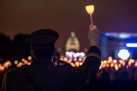 Candlelight Vigil | A candlelight vigil for law enforcement … | Flickr