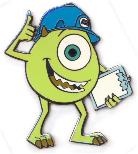 71398 - Mike Wazowski with a Clipboard and Helmet - Monsters, Inc.