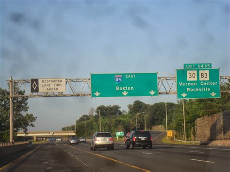 Luke's Signs: Interstate 84 - Connecticut (East of Hartford)