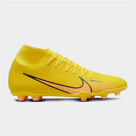 Mens Nike Mercurial Superfly 9 Club MG Multi-Ground Yellow Soccer Boots- Totalsports