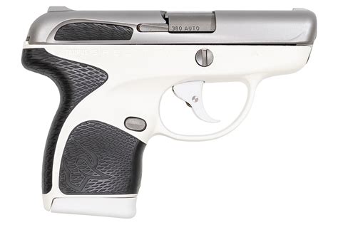 Taurus Spectrum .380 Auto White/Stainless Pistol with Black Grips | Vance Outdoors