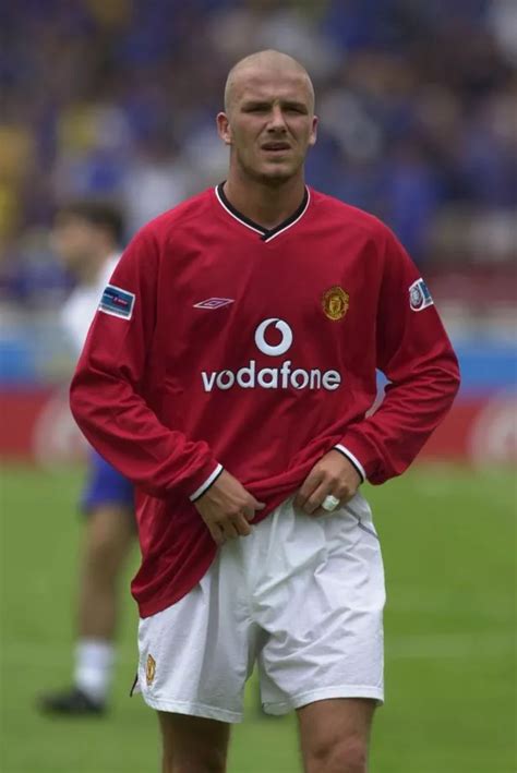 David Beckham: Man Utd manager Sir Alex Ferguson told me to shave off mohawk - Manchester ...