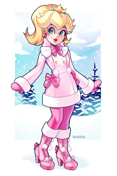 ️ it’s cold outside | Super Mario | Super mario art, Peach mario, Mario ...