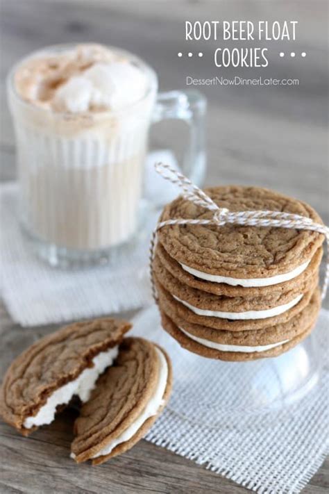 Root Beer Float Cookies - Dessert Now, Dinner Later!