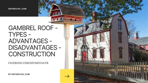 Gambrel Roof - Advantages - Disadvantages - Cost - Types - Construction - Definecivil