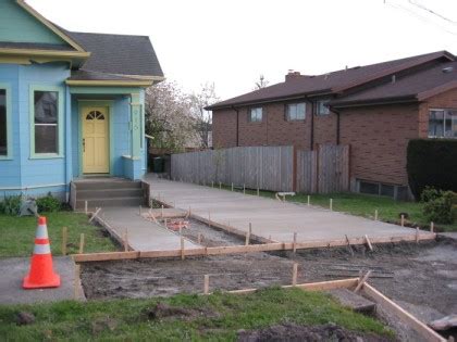 Photo Detail: The fancy new front steps, still wet