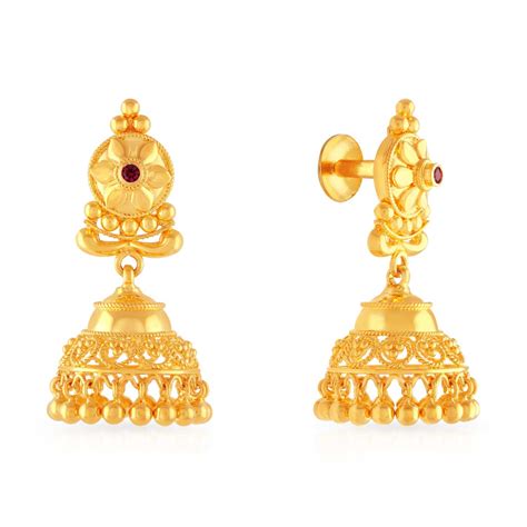 Buy Malabar Gold Earring A111001054938 for Women Online | Malabar Gold ...