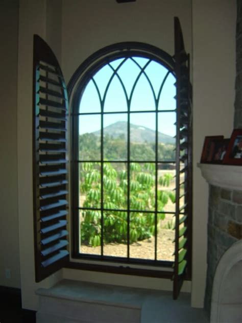 Arched Shutters - 3 Blind Mice Window Coverings San Diego, CA