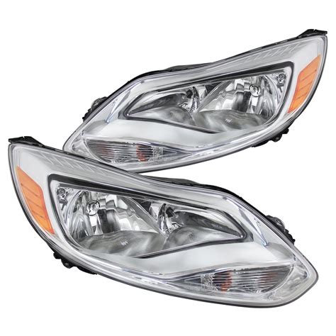 Spec-D Tuning Headlights for 2012-2014 Ford Focus Head Light Assembly ...