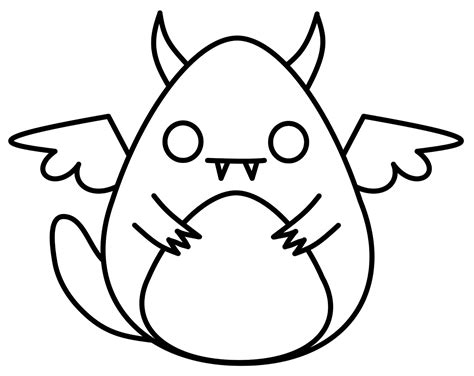 Monster Drawing For Kids at GetDrawings | Free download