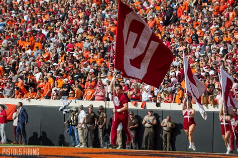 Oklahoma State Opens as Heavy Underdog to OU in Bedlam | Pistols Firing
