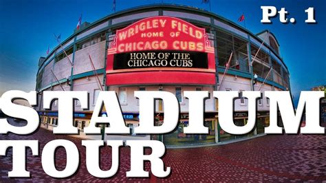 Wrigley Field Tour - Home of the World Series Champs - Chicago Cubs ...