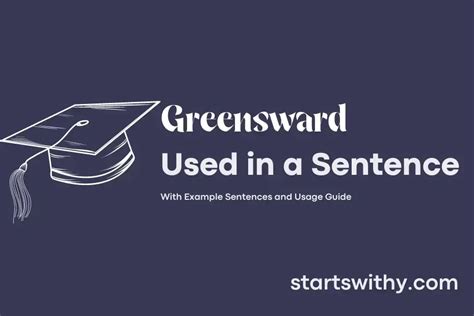 GREENSWARD in a Sentence Examples: 21 Ways to Use Greensward