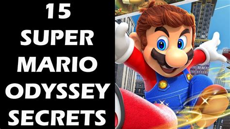 15 Super Mario Odyssey Secrets You Totally Missed - YouTube