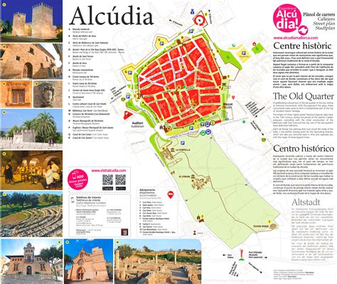 Alcúdia Old Quarter Map - Ontheworldmap.com