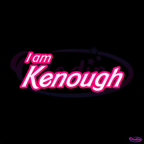 I Am Kenough Barbenheimer Movie SVG Cutting File - Oladino