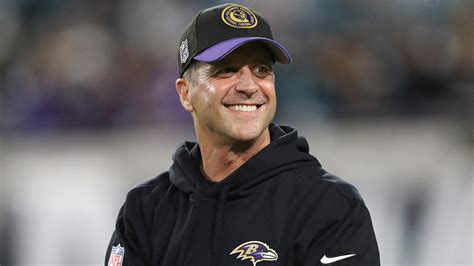 Ravens head coach John Harbaugh recites Bible verse to open press ...