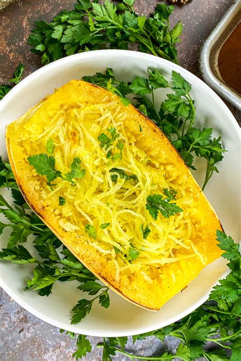 Easy Roasted Spaghetti Squash Recipe - Mama Likes To Cook