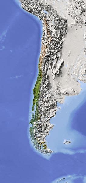 Location, size, and extent - Chile - located, problem, average, area