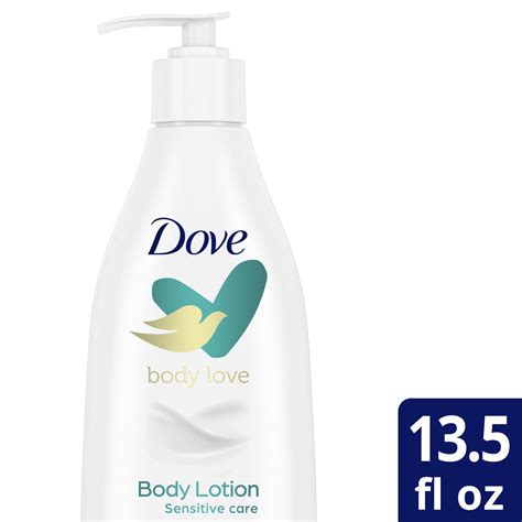 Dove Body Love Sensitive Care Body Lotion for Sensitive Skin 13.5 fl Oz - Walmart.com