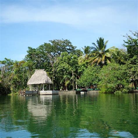 My first view of Rio Dulce in Guatemala was from a bridge. The water seemed impossibly blue from ...