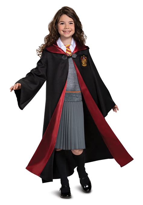 Harry Potter Girl's Deluxe Hermione Costume | Harry Potter Halloween ...