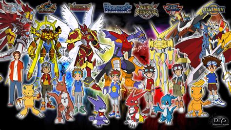 Digimon Evolution Wallpapers - Wallpaper Cave