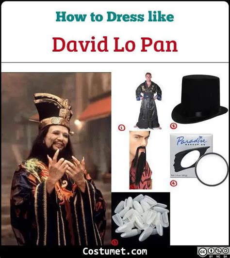 David Lo Pan (Big Trouble in Little China) Costume for Cosplay & Halloween