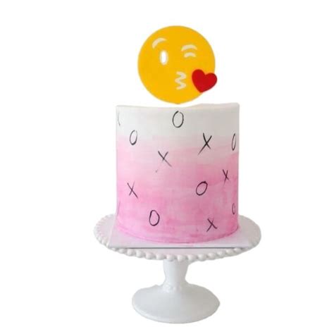 Cake Topper Emoji - It's Party Time