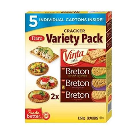 Dare – Breton Crackers Variety Pack « FoodReach