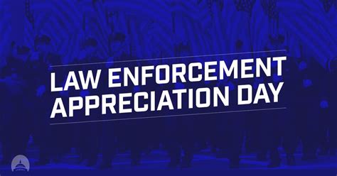 National Law Enforcement Appreciation Day- Jan. 9 – American Human ...