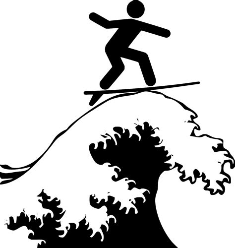 SVG > ocean surfing fun balance - Free SVG Image & Icon. | SVG Silh