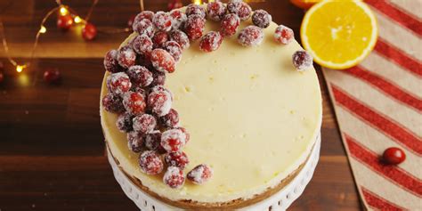 Best Sparkling Cranberry Cheesecake Recipe - How to Make Sparkling ...