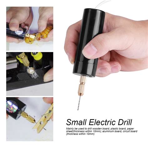 Ejoyous Portable Mini Small Electric Drills Handheld Micro USB Drill ...