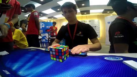 4x4 Rubik's cube former world record: 21.54 seconds - YouTube