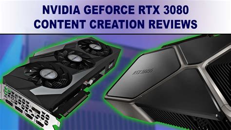 NVIDIA GeForce RTX 3080 10GB Review Roundup | Puget Systems