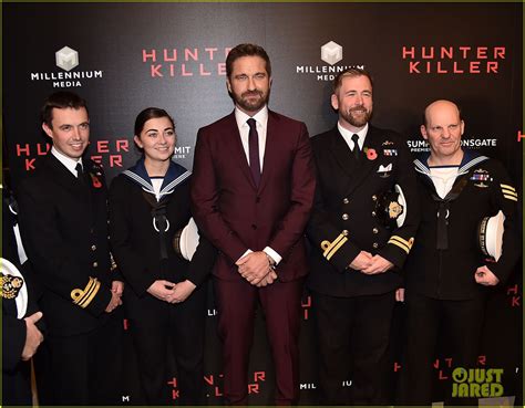 Gerard Butler Attends 'Hunter Killer' Premiere With Royal Navy!: Photo 4168884 | Common, Gerard ...